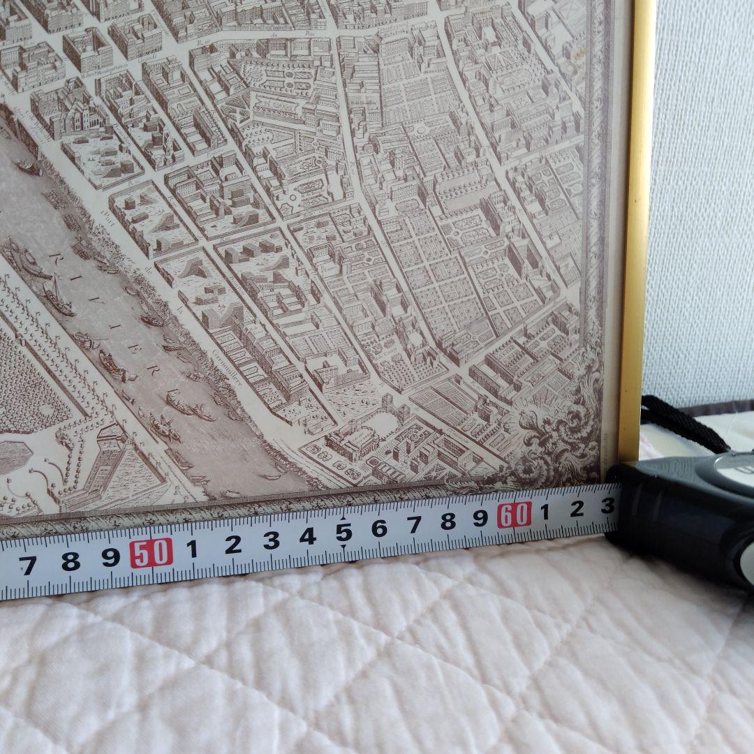 古地図 PLAN de PARIS Turgot