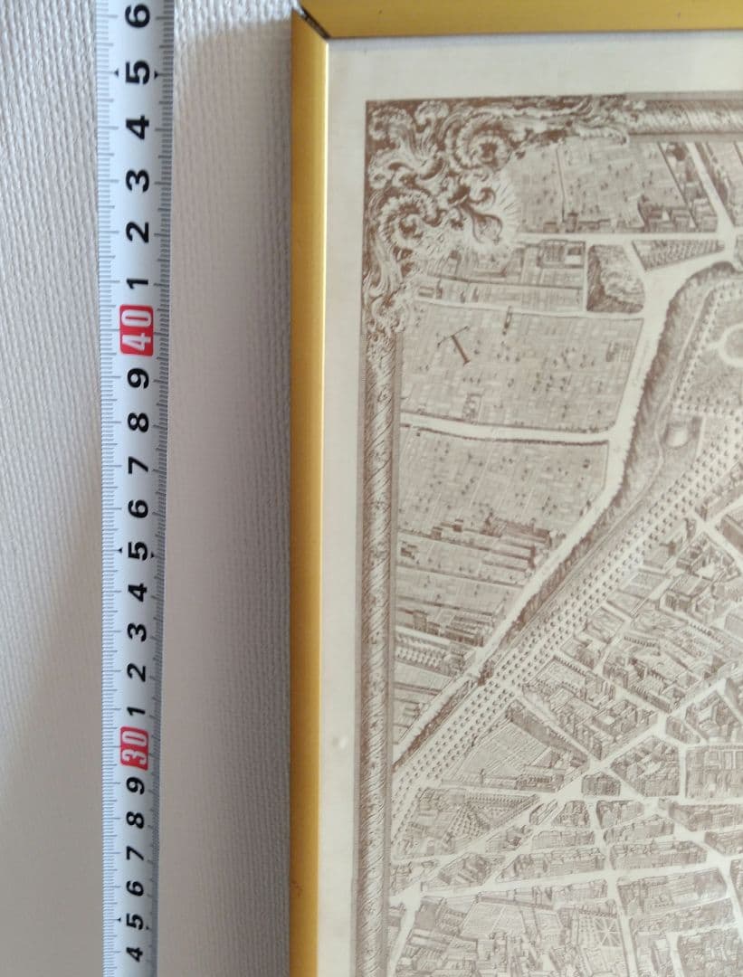 古地図 PLAN de PARIS Turgot