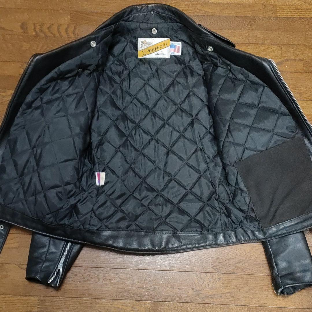 オッドアイSchott ダブル・ライダース 36 Perfecto