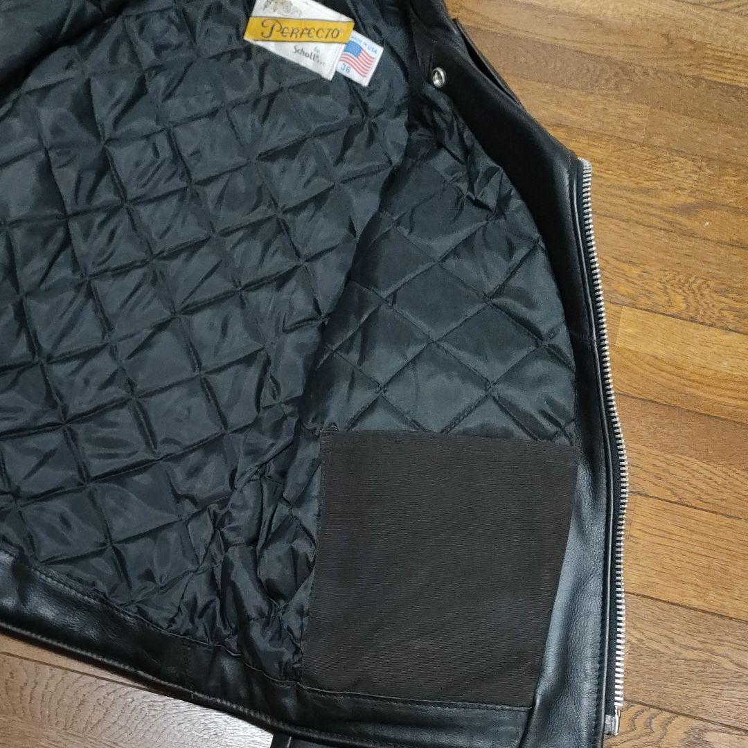 オッドアイSchott ダブル・ライダース 36 Perfecto