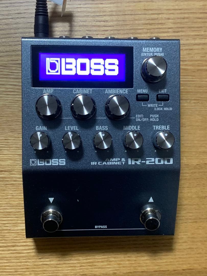 ギター BOSS IR-200 AMP & IR CABINET