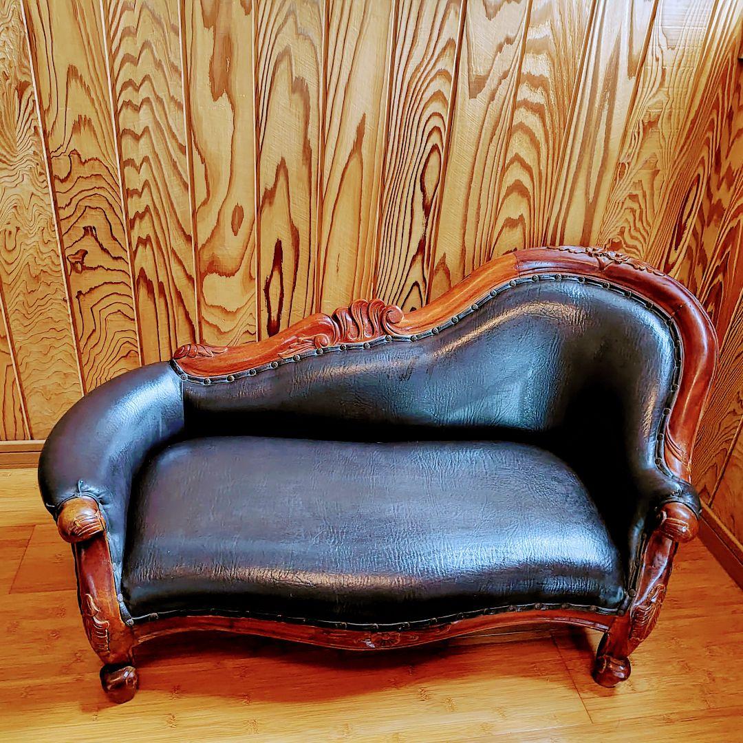 クラシックレザーソファ