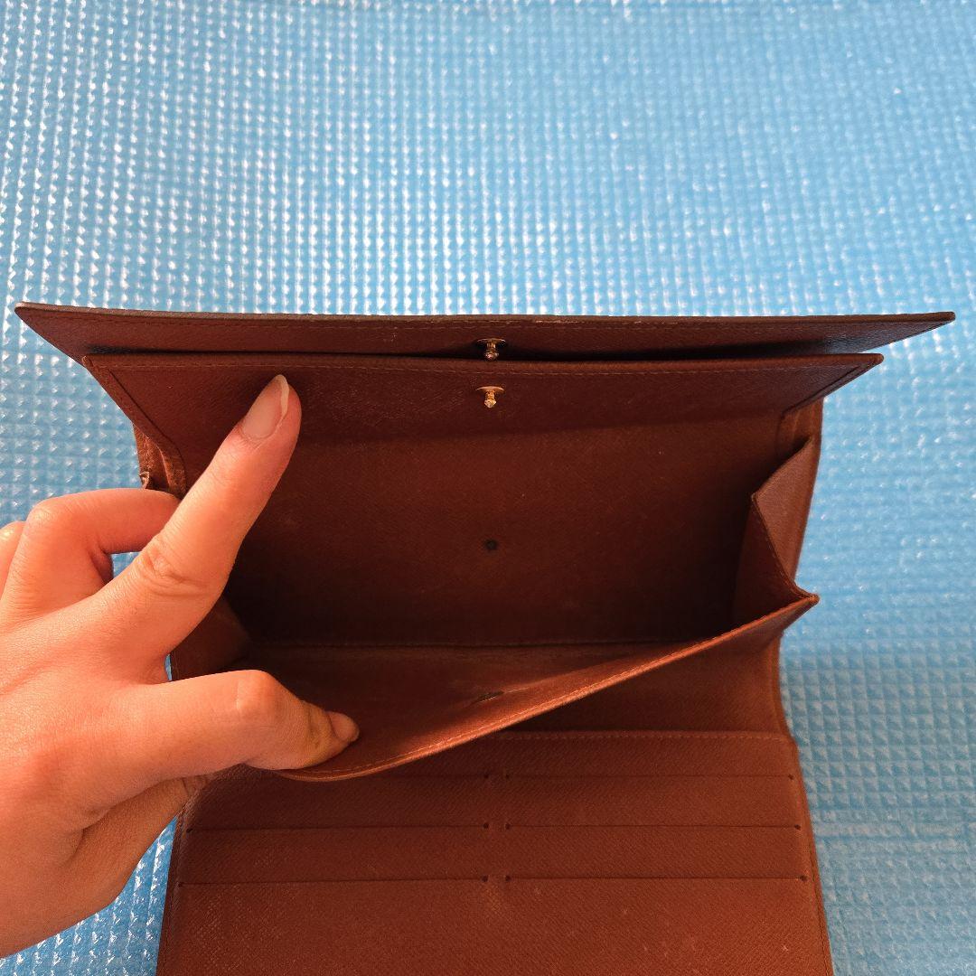 ☆美品☆ ルイヴィトン Louis Vuitton モノグラム 三つ折り財布