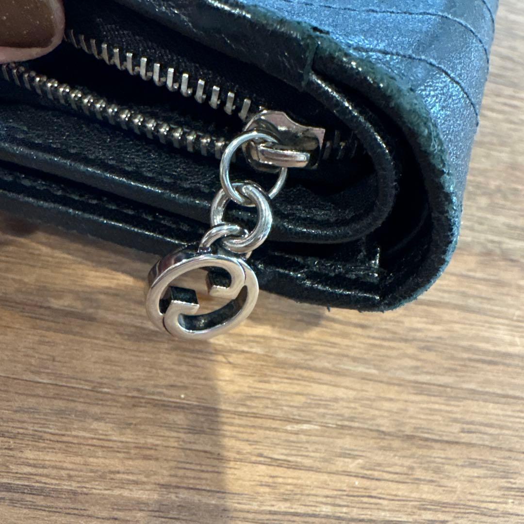 GUCCI 折りたたみ財布 ブラック