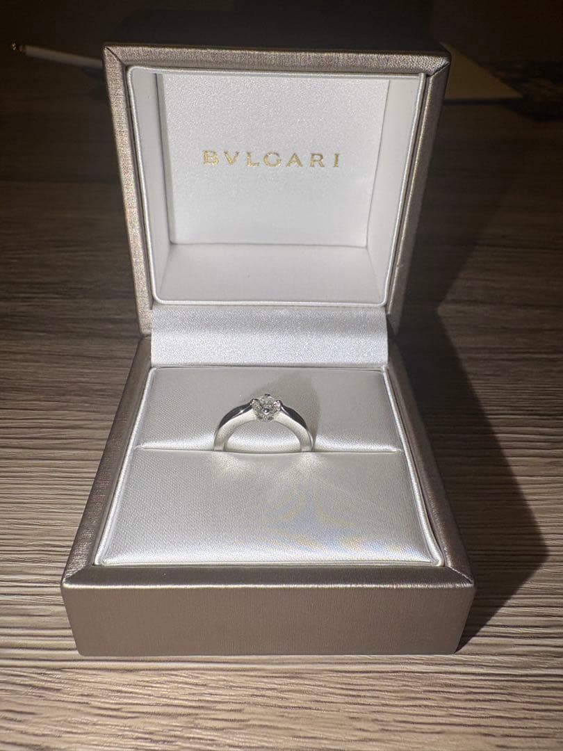 BVLGARI プラチナ ダイヤモンドリング 0.3カラット
