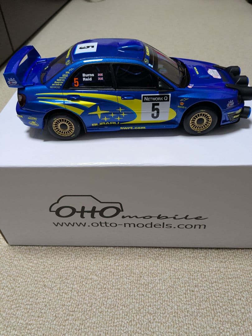 OTTOmobile 1/18 スバル インプレッサ ＷＲＣ モンテカルロ
