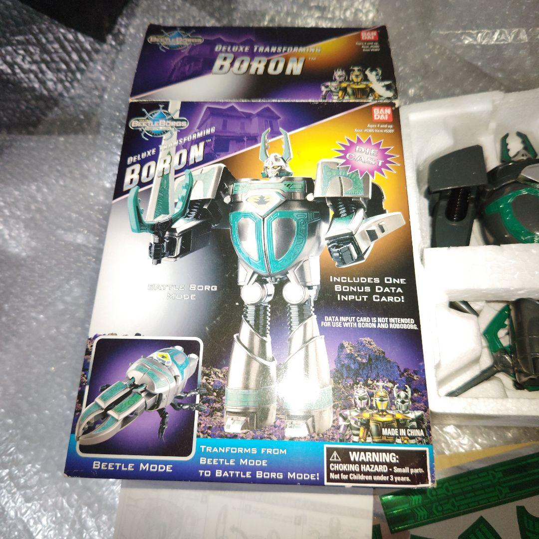 クワガタイタン　ビートルボーグ　ボロン　海外　ビーファイターカブト　シール未使用