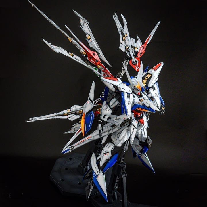 MG エクリプスガンダム＆マニューバストライカーパック【塗装・完成済みガンプラ】