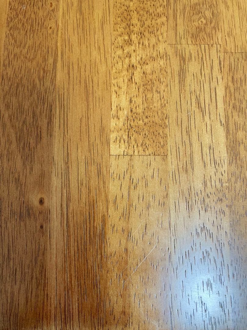 【美品】THE TABLE ラバーウッドチークブラウンkanademono