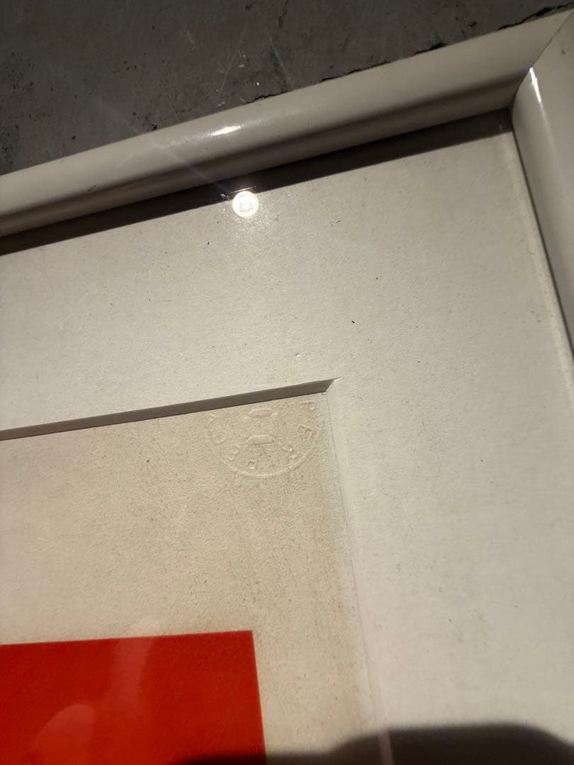 希少 宮島達男 99\"シルクスクリーンEdition限定3 刻印　直筆サインあり