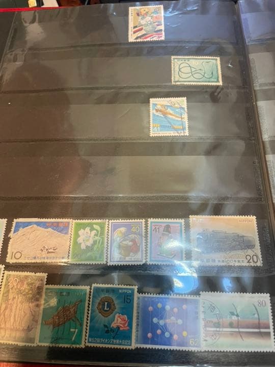昭和　記念切手　シートブック一冊　使用済　55年前から