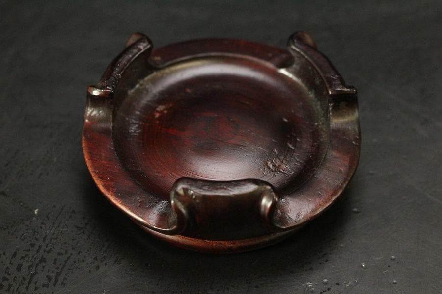 中国美術 台湾 暁芳窯 蔡暁窯 釉裏紅 青花 唐子紋 瓶 台付(A967)