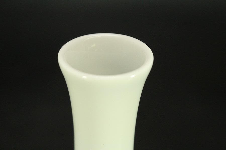 中国美術 台湾 暁芳窯 蔡暁窯 釉裏紅 青花 唐子紋 瓶 台付(A967)