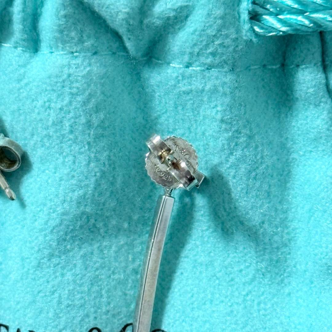 ピアス　Tiffany Tバー　silver925