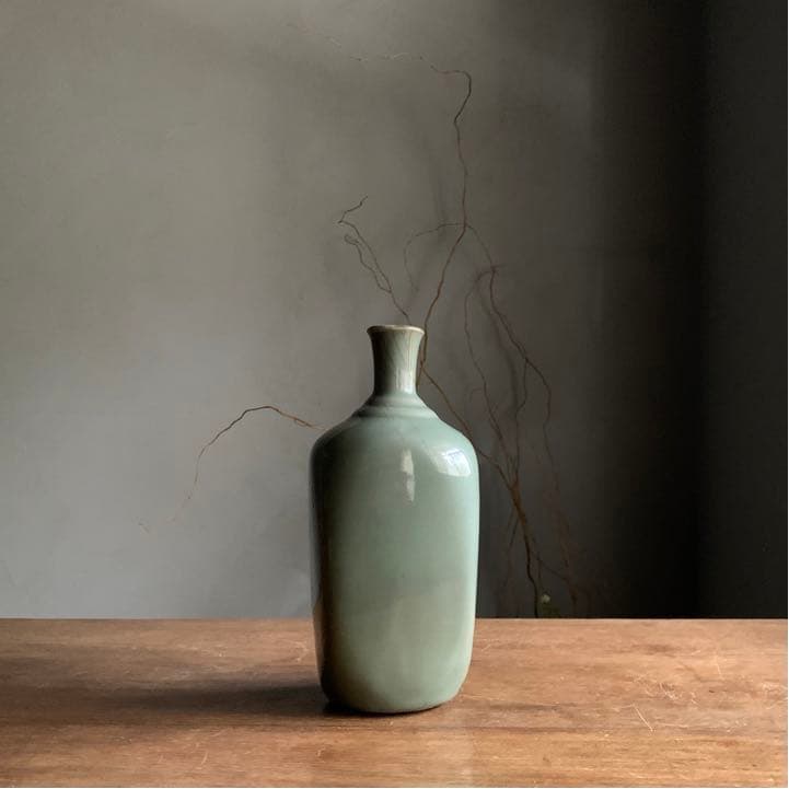 保命酒 徳利 青磁 古美術 古道具 アンティーク