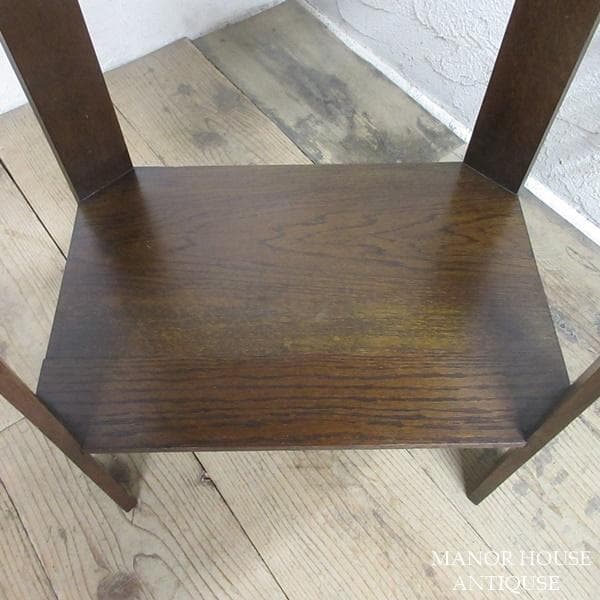 イギリス アンティーク 家具 ブックテーブル サイドテーブル 本棚 6482d