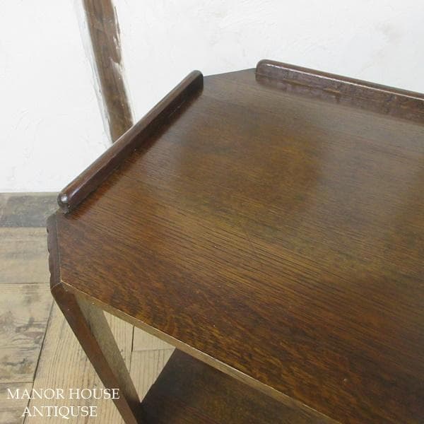 イギリス アンティーク 家具 ブックテーブル サイドテーブル 本棚 6482d