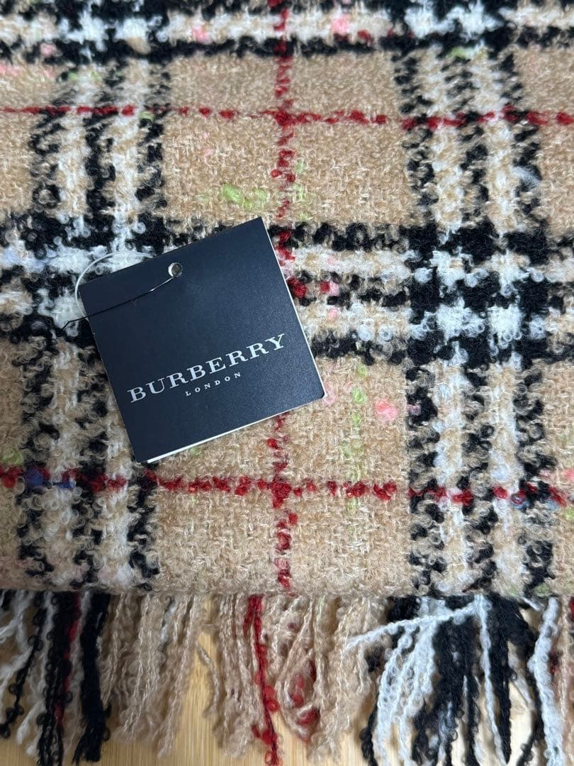BURBERRYマフラー 新品 未使用 タグ付き