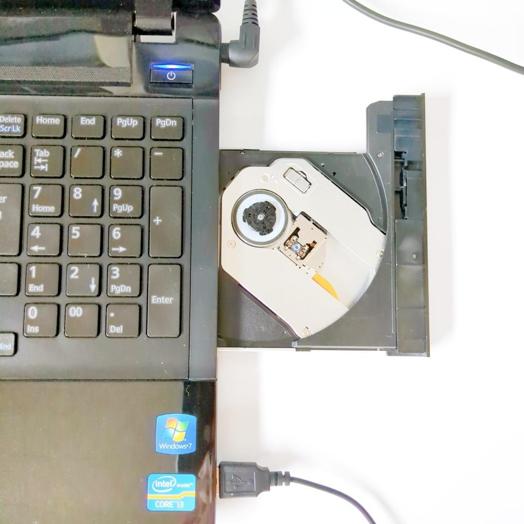 美品✅新品SSD爆速⭐カメラ付⭐設定済で届いてすぐ使える✅ブラックノートパソコン