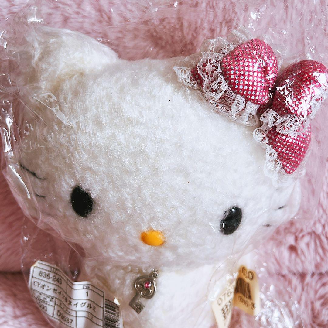 希少レア　チャーミーキティ　鳴き声付きぬいぐるみ　2004 平成レトロ サンリオ