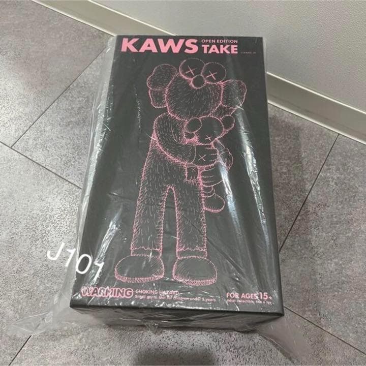 KAWS Take Vinyl Figure Black カウズ フィギュア