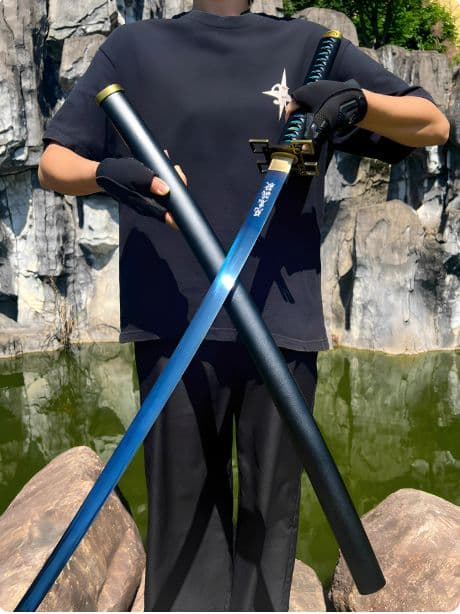 鬼滅の刃 武具　刀装具　日本刀　模造刀　居合刀 鑑賞用 武蔵 美術刀 贈り物