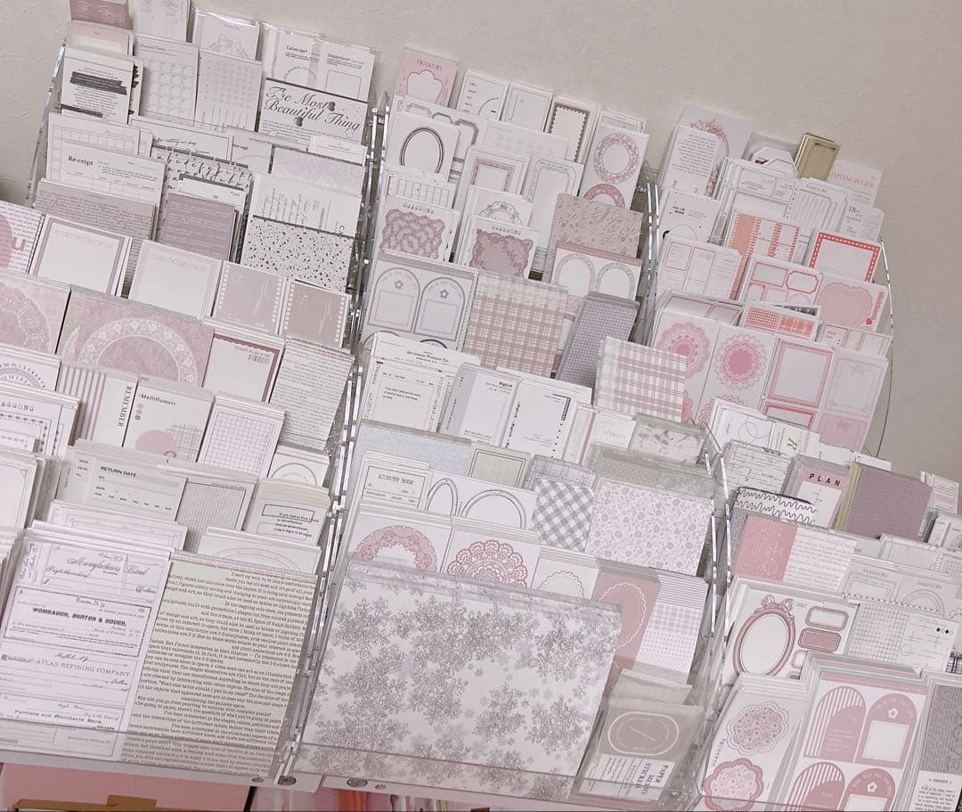 紙モノ コラージュ素材 海外作家 デザペ 人物ステッカー まとめ売り