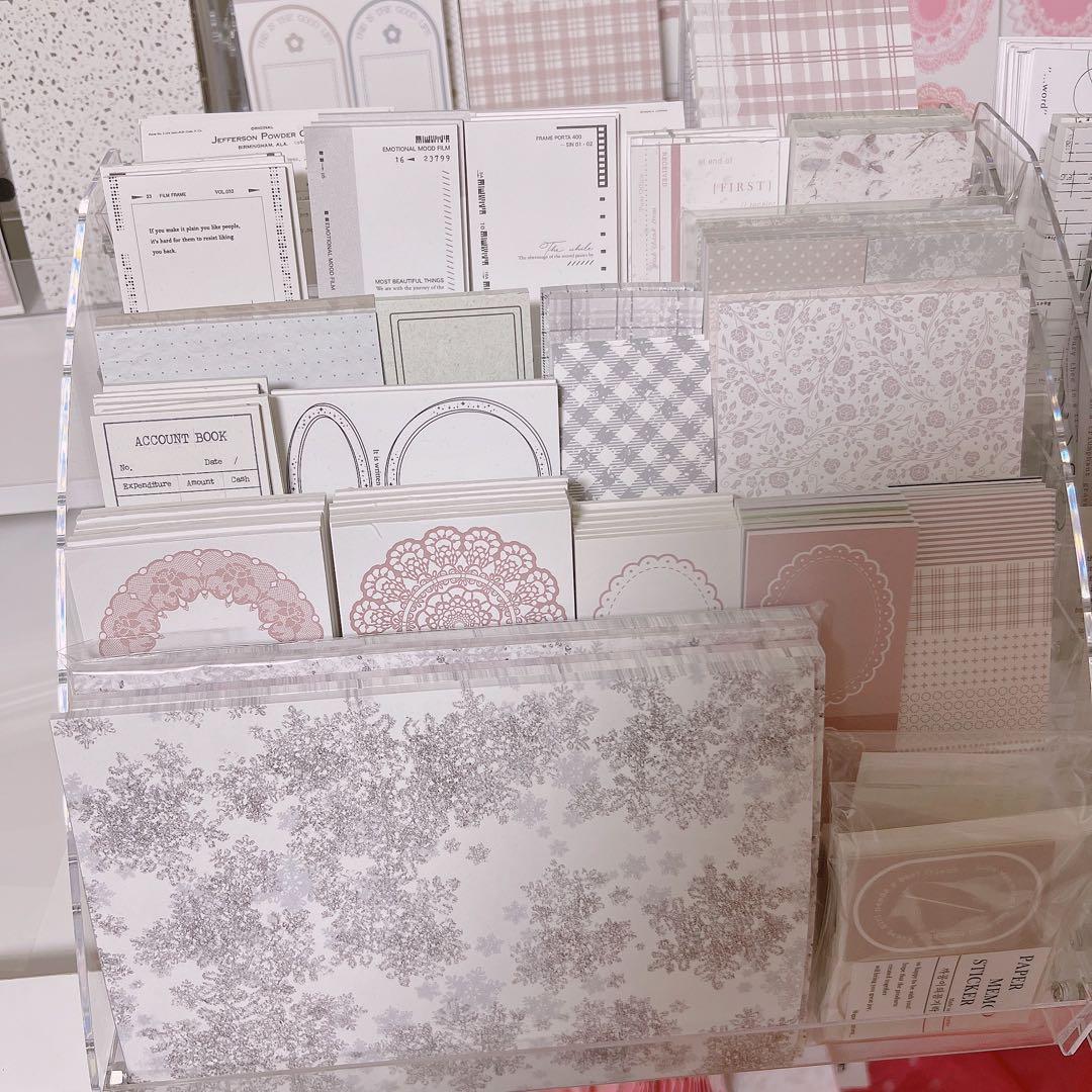 紙モノ コラージュ素材 海外作家 デザペ 人物ステッカー まとめ売り