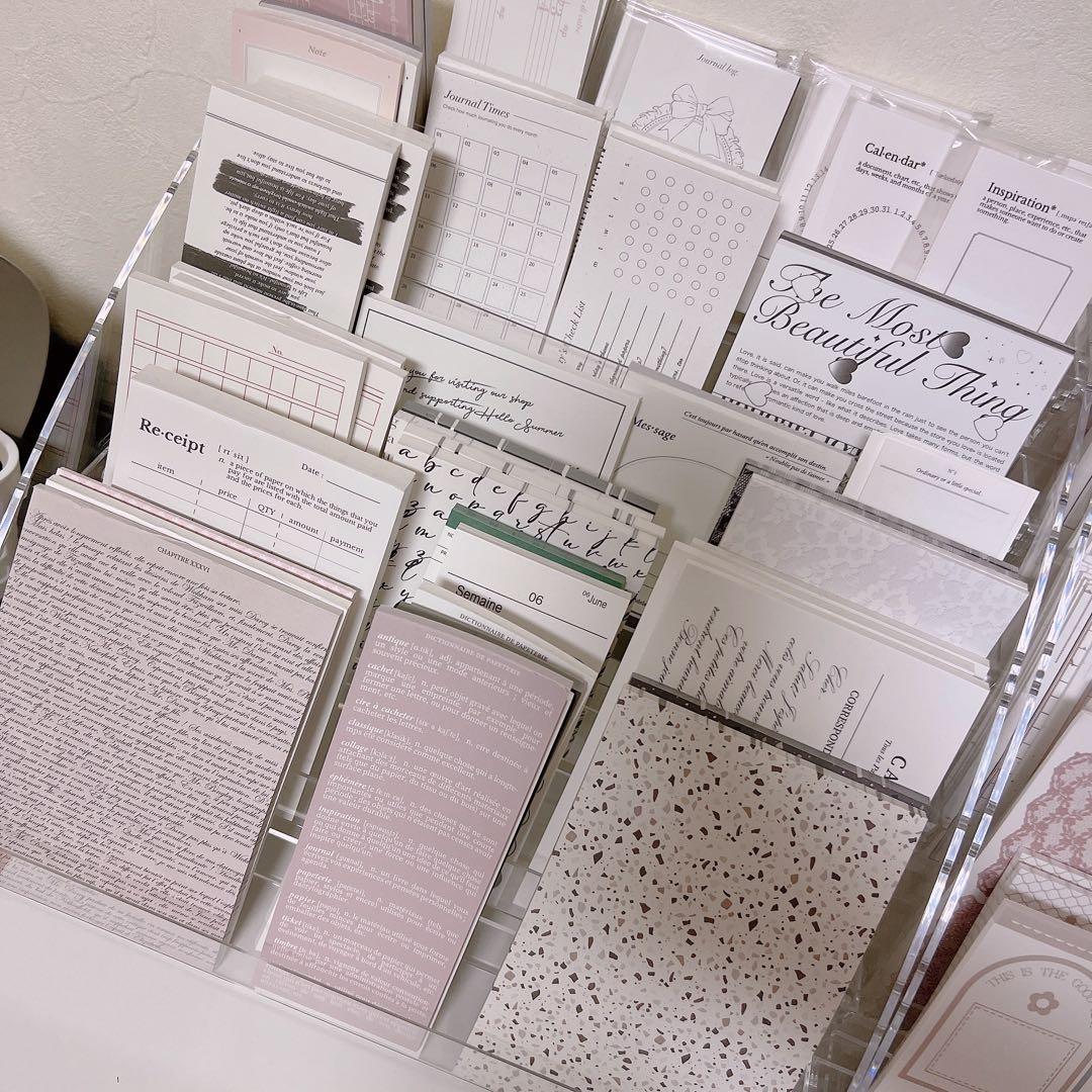 紙モノ コラージュ素材 海外作家 デザペ 人物ステッカー まとめ売り