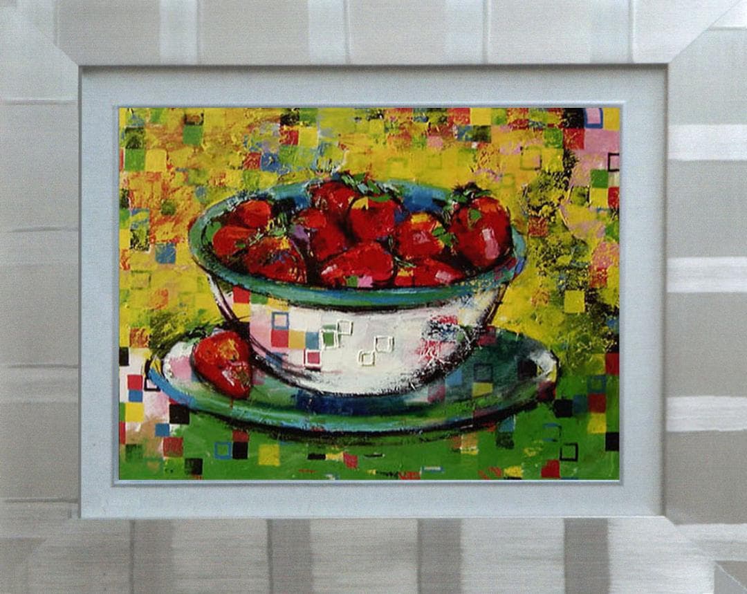 油絵 絵 絵画 インテリア uF6-061003 静物 フルーツ