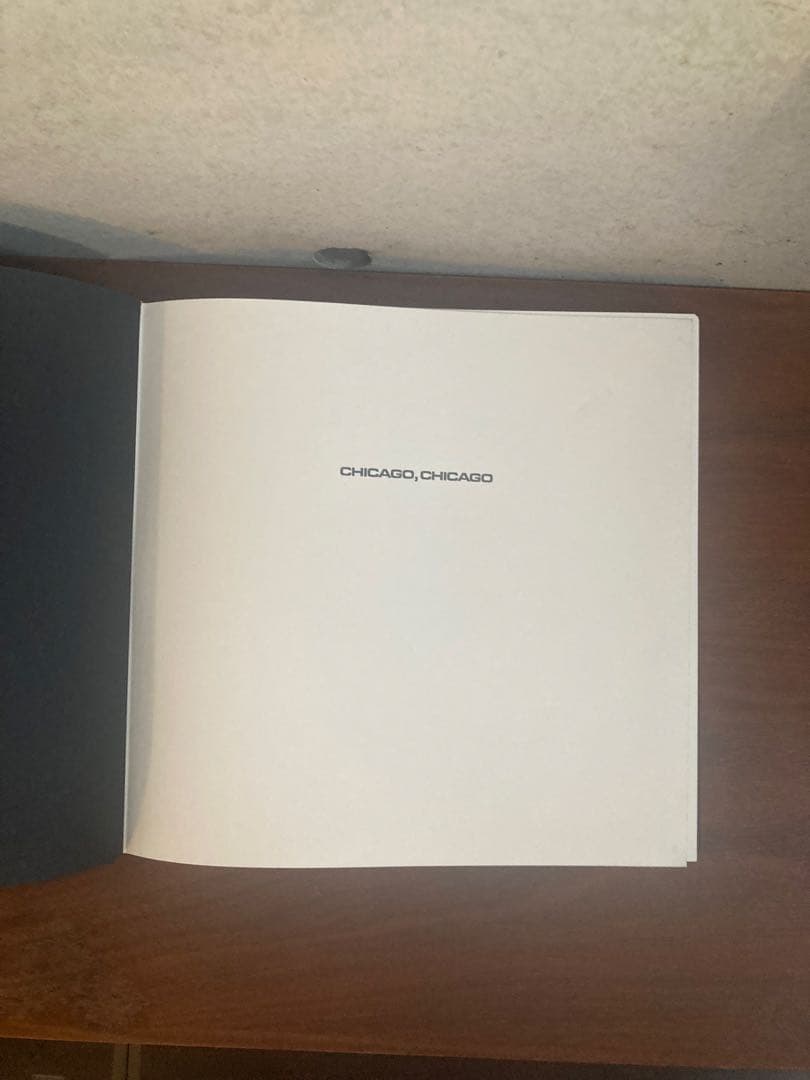CHICAGO、CHICAGO　石元泰博　写真集　シカゴ,シカゴ　箱・帯あり