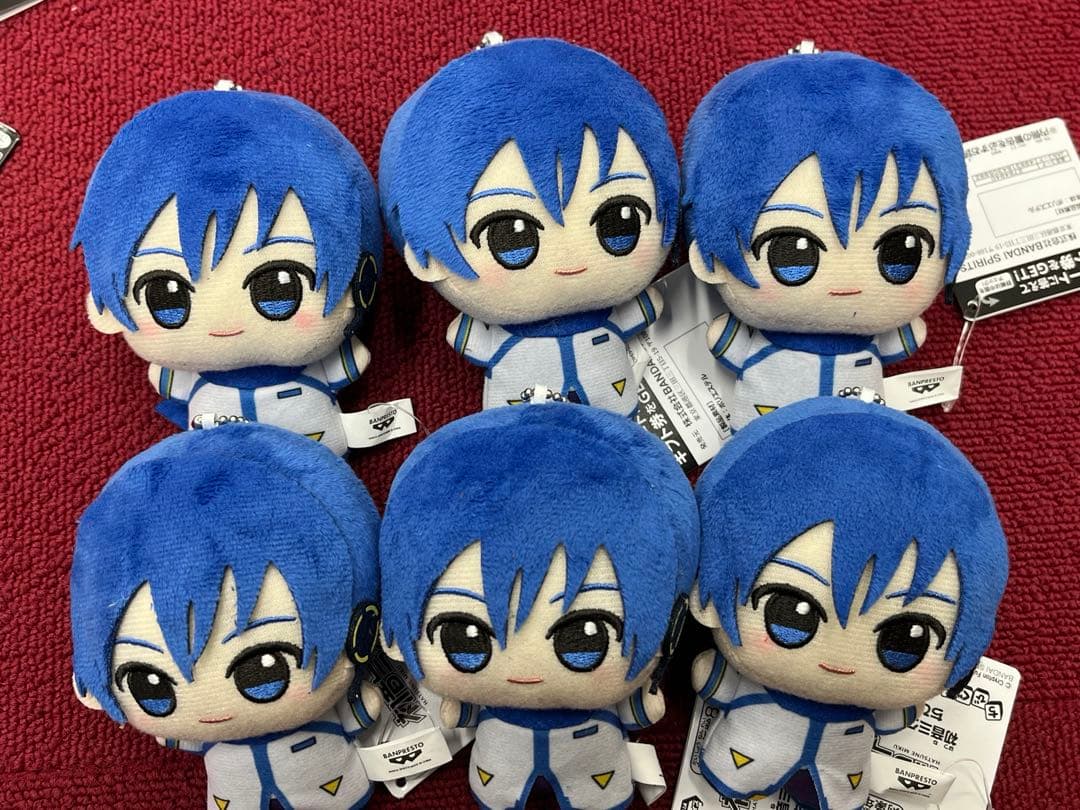 初音ミクシリーズ　ちびぐるみ　KAITO 6体セット