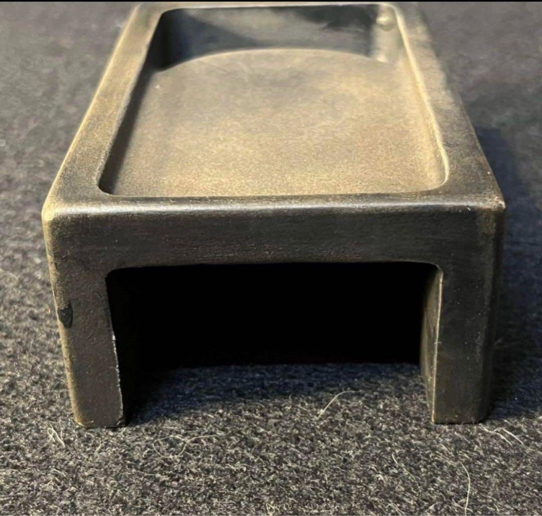 硯中国 清時代古玩 唐木 文房書道具年 代物