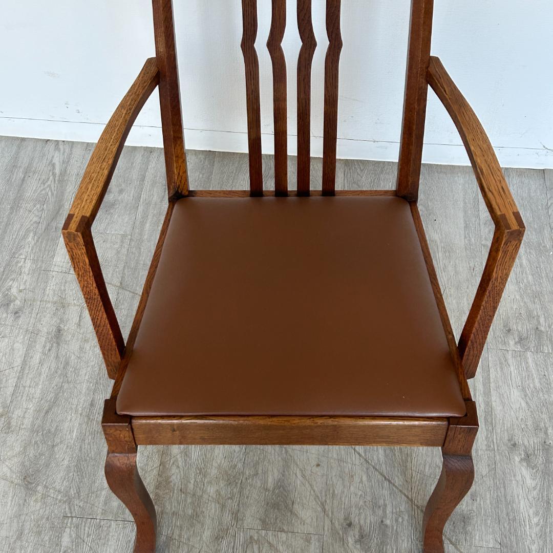 イギリス アンティーク家具 ダイニング アームチェア 1930年頃 898A