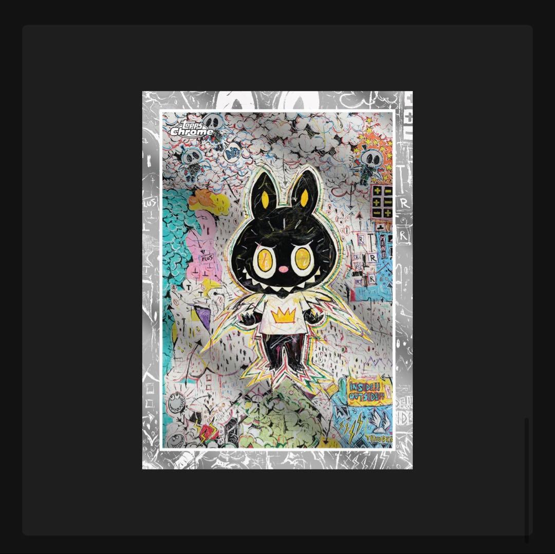 2025 Topps Chrome Labubu 1box 新品・未開封