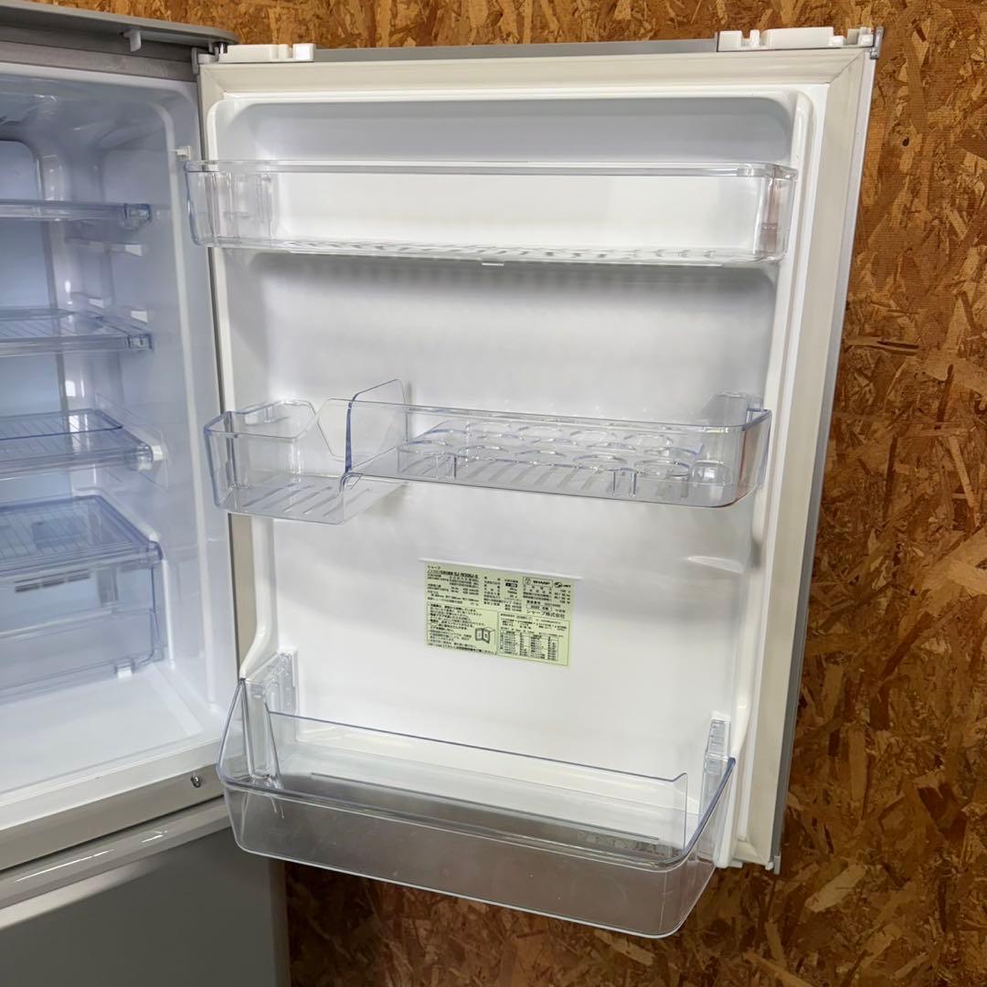 327 シャープ　どっちもドア　大型冷蔵庫　300L強　2022年製　シルバー