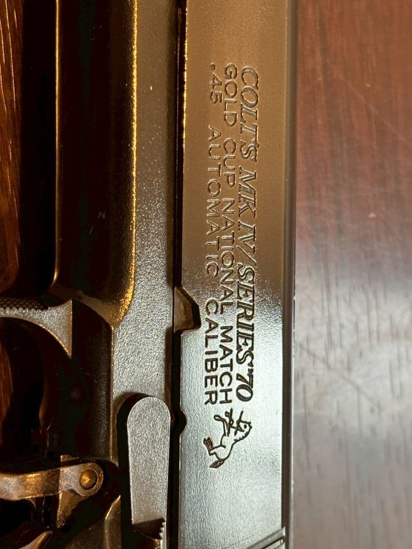 WA COLT MKⅣ 固定スライド ガスガン ジャンク マガジンなし