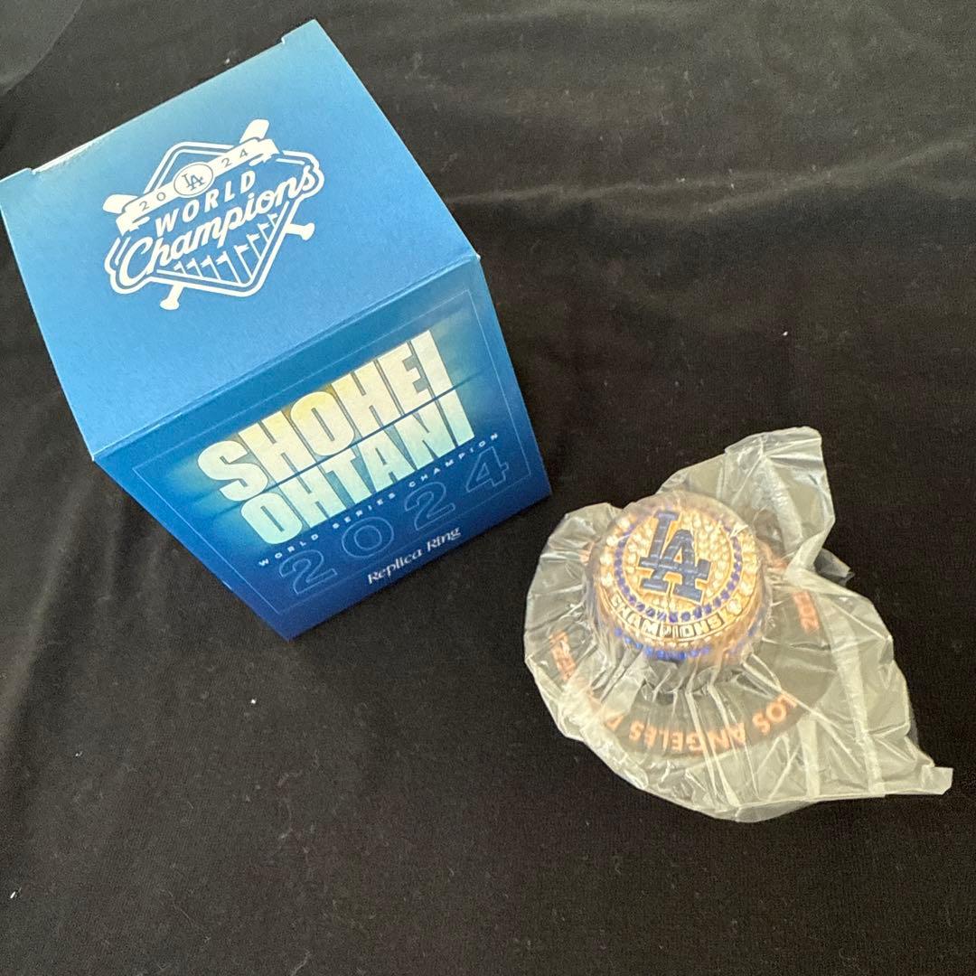 大谷翔平ドジャース ワールドシリーズチャンピオン リング 2024