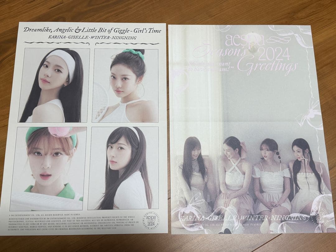 aespa カリナ　グッズ　まとめ売り　シーグリ　トレカ　チェキ