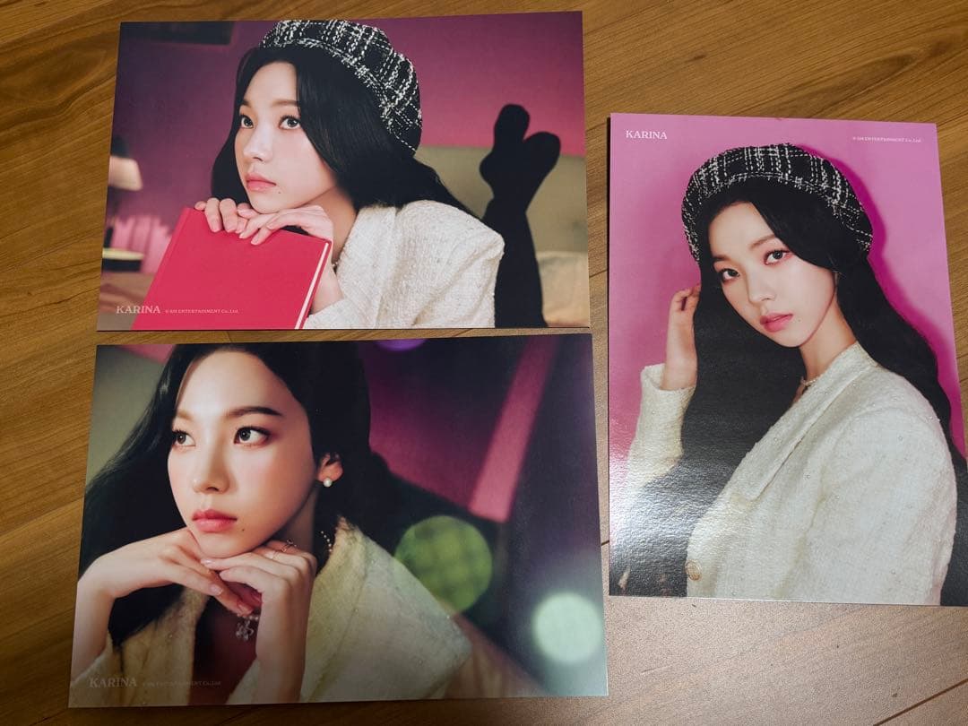 aespa カリナ　グッズ　まとめ売り　シーグリ　トレカ　チェキ