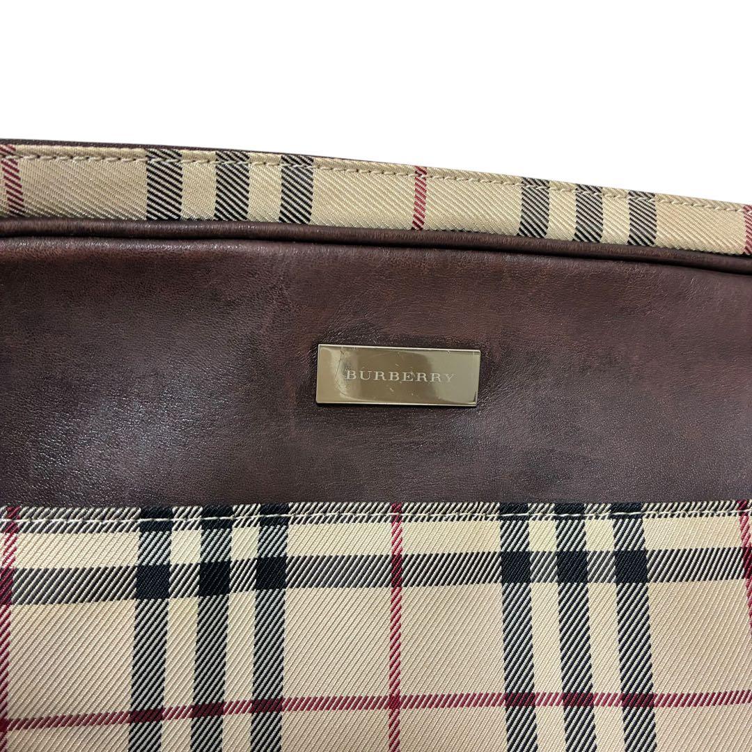 M*I様 バーバリー ノバチェック ショルダーバッグ 美品