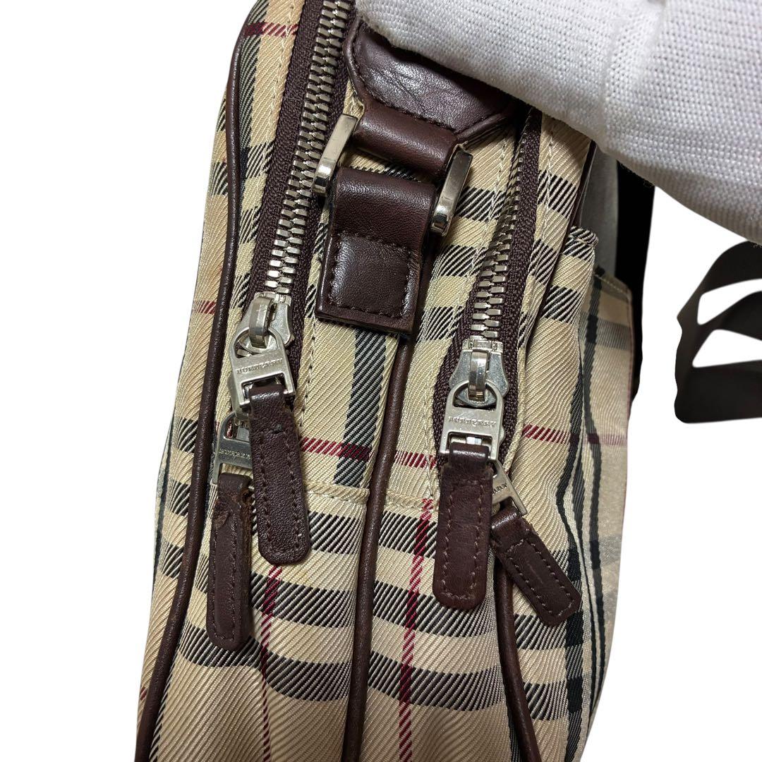 M*I様 バーバリー ノバチェック ショルダーバッグ 美品