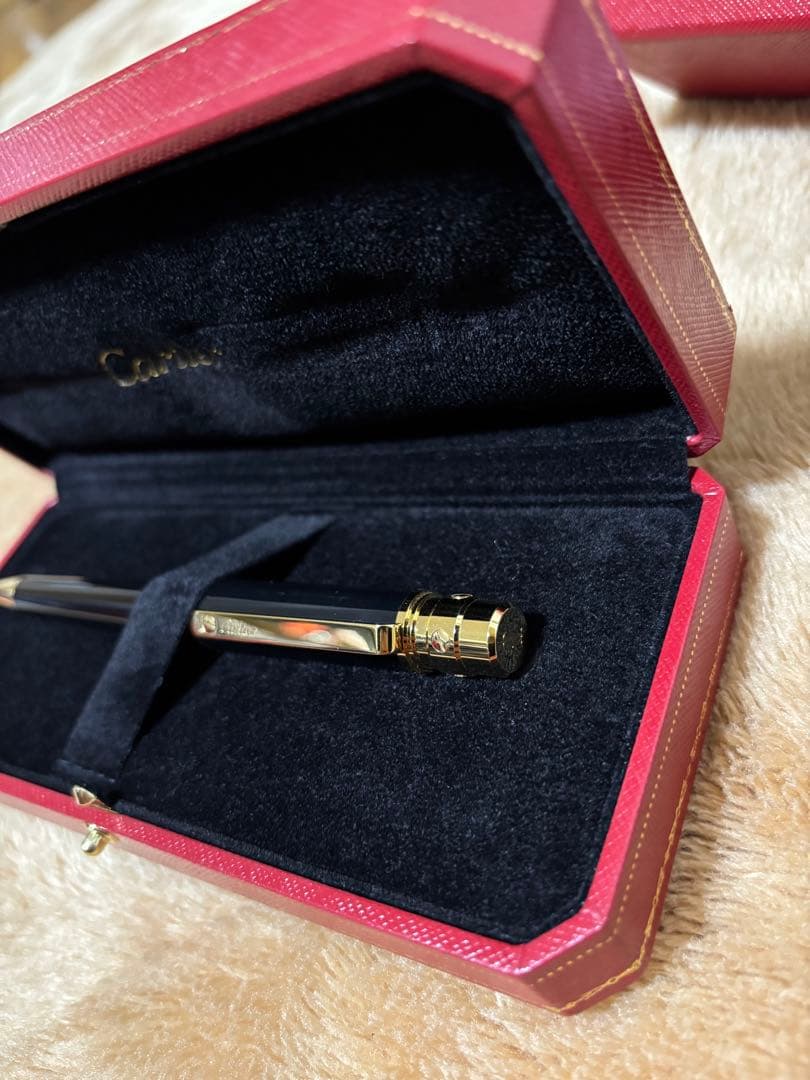 サントス ドゥカルティエボールペン(専用ケース付き) 品番：OP000131