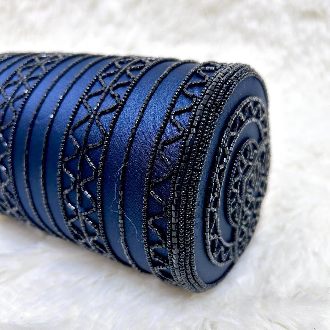 極美品✨ LUMY はしもと ビーズ ハンド ショルダーバッグ 2way