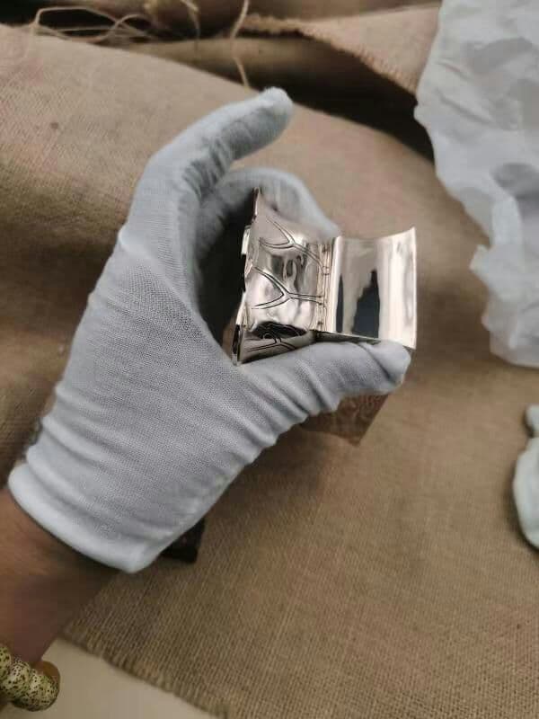 【修縁堂】歓喜天大根器 真言宗 チベット密教 仏具 真鍮製vajra6*7cm