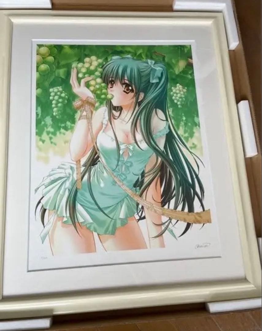 CARNELLAN カーネリアン　マスカット　版画　アールビバン　顔のない月