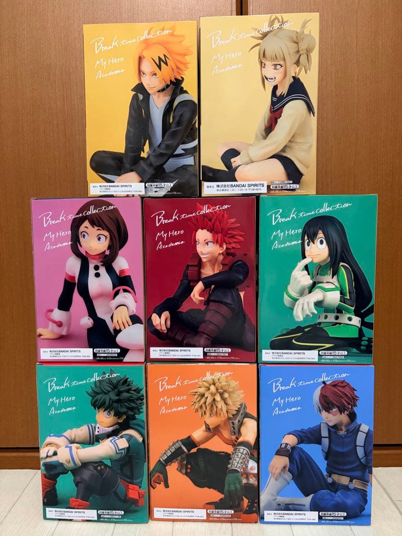僕のヒーローアカデミア フィギュア　ブレイクタイム他　１７体セット 未開封　５７