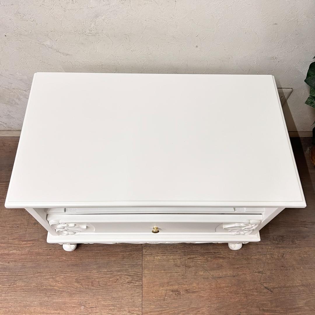 みーちゃん　 猫脚　　テレビ台　ボード 　ラック　幅　105ｃｍ