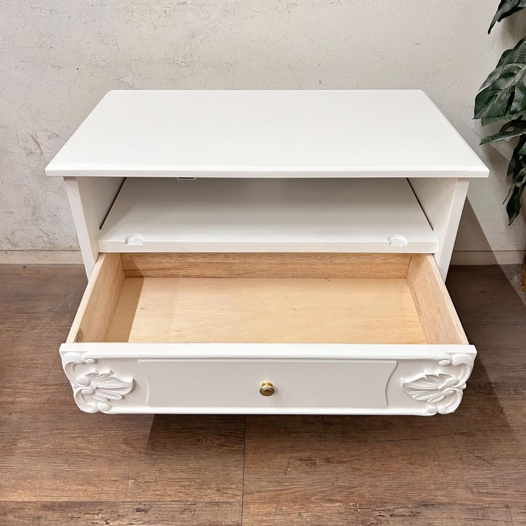 みーちゃん　 猫脚　　テレビ台　ボード 　ラック　幅　105ｃｍ