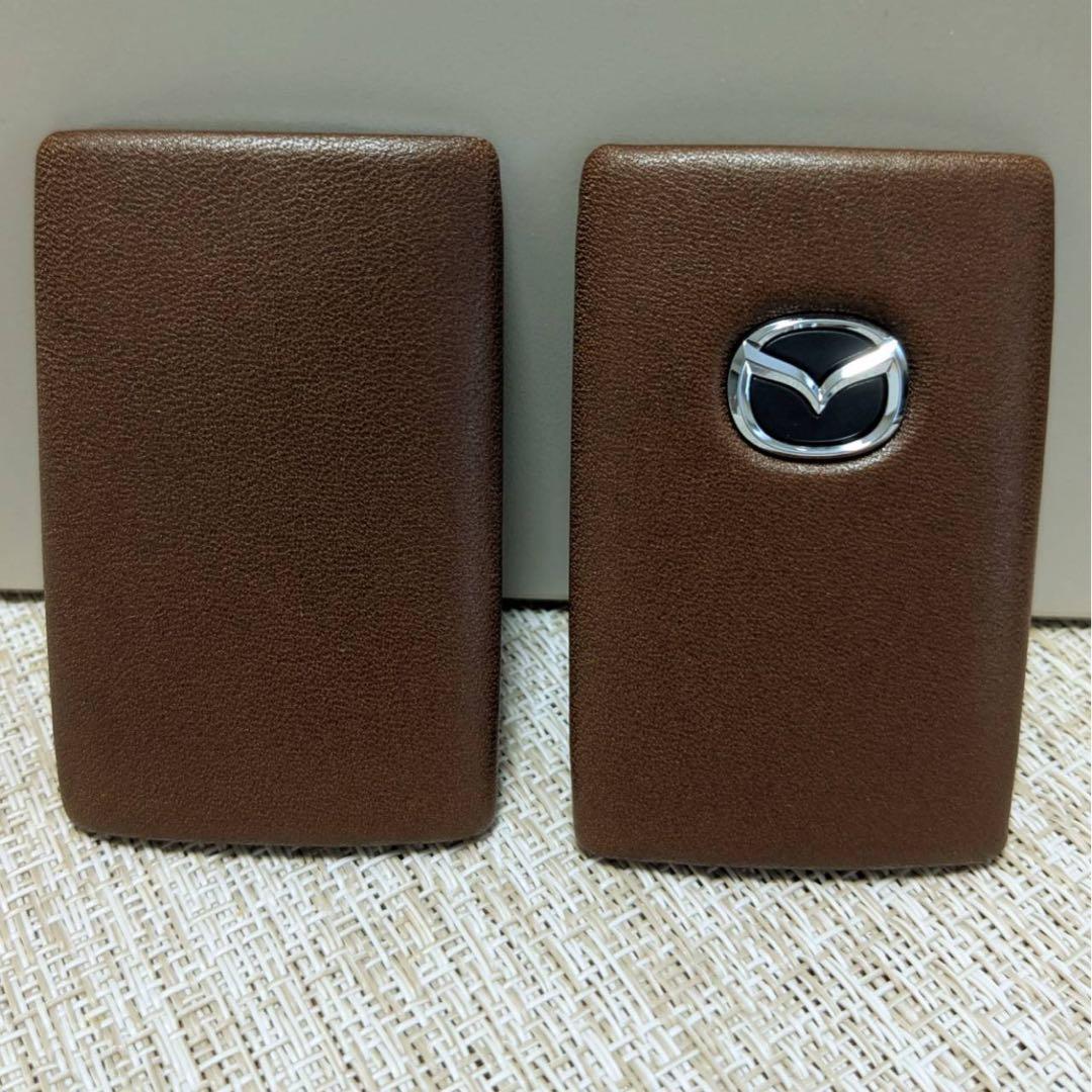 【新品未使用】マツダ純正 セレクティブキーシェル (ブラウン)